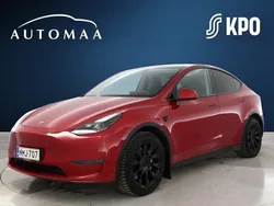 Punainen Käytetty 2021 Tesla Model Y Long Range Katumaasturi | 34 680 € (Perustarjous)