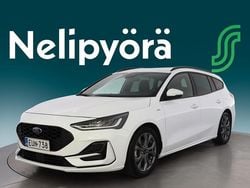 Valkoinen Käytetty 2023 Ford Focus ST-Line Farmari | 25 450 € (Hieman kallis)