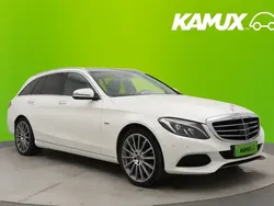 Valkoinen Käytetty 2018 Mercedes C350e Exclusive Farmari | 20 780 € (Perustarjous)