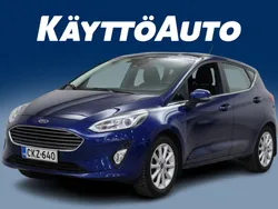 Sininen Käytetty 2017 Ford Fiesta Titanium Viistoperä | 7 880 € (Perustarjous)