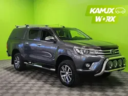 Hopea / harmaa Käytetty 2016 Toyota HiLux Executive Nouto | 38 900 € (Perustarjous)