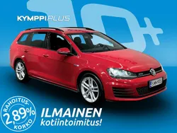 Käytetty 2016 VW Golf VII GTD Farmari | 9 980 € (Perustarjous)