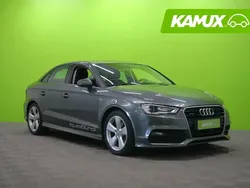 Hopea / harmaa Käytetty 2016 Audi A3 S-Line Sedan | 17 490 € (Hieman kallis)