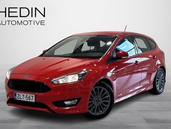 Punainen Käytetty 2018 Ford Focus ST-Line Viistoperä | 11 290 € (Hyvä tarjous)