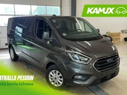 Hopea / harmaa Käytetty 2020 Ford Transit Custom Limited Van | 34 900 € (Kallis)