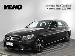 Musta Käytetty 2019 Mercedes C180 Avantgarde Farmari | 25 700 € (Perustarjous)