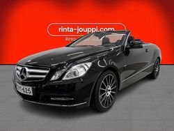Musta Käytetty 2012 Mercedes E250 Avoauto | 15 490 € (Supertarjous)
