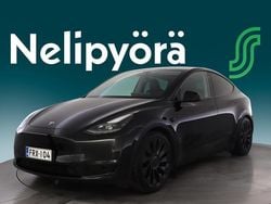 Musta Käytetty 2023 Tesla Model Y Performance Katumaasturi | 39 900 € (Perustarjous)