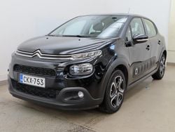 Musta Käytetty 2017 Citroën C3 PureTech Viistoperä | 9 900 € (Hieman kallis)