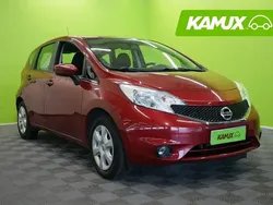 Punainen Käytetty 2017 Nissan Note Visia Tila-auto | 6 390 € (Hyvä tarjous)