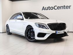 Valkoinen Käytetty 2014 Mercedes S63 AMG AMG Sedan | 89 790 €