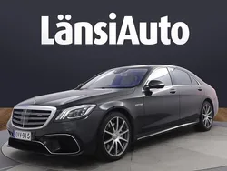Musta Käytetty 2018 Mercedes S63 AMG Premium Plus Sedan | 136 890 €