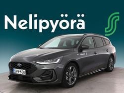 Musta Käytetty 2024 Ford Focus ST-Line Farmari | 32 900 €