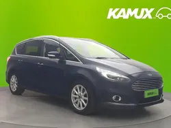 Sininen Käytetty 2018 Ford S-MAX Titanium Tila-auto | 20 390 € (Supertarjous)