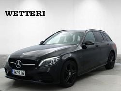 Musta Käytetty 2021 Mercedes C300e Business Farmari | 22 290 € (Supertarjous)