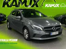 Hopea / harmaa Käytetty 2017 Mercedes A180 Business Sedan | 17 370 € (Hyvä tarjous)