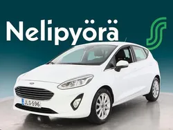 Valkoinen Käytetty 2019 Ford Fiesta Titanium Viistoperä | 7 800 € (Hyvä tarjous)