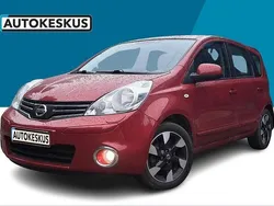Punainen Käytetty 2012 Nissan Note Tila-auto | 8 900 € (Hieman kallis)