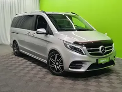 Hopea / harmaa Käytetty 2016 Mercedes V250 Exclusive Tila-auto | 52 800 € (Perustarjous)