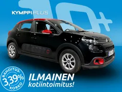 Musta Käytetty 2019 Citroën C3 Feel Viistoperä | 9 190 € (Perustarjous)