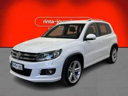 Valkoinen Käytetty 2014 VW Tiguan R-line Katumaasturi | 14 490 € (Supertarjous)