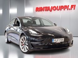 Musta Käytetty 2019 Tesla Model 3 Performance Sedan | 22 900 € (Perustarjous)