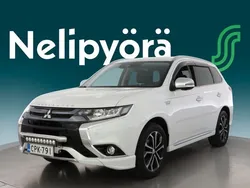 Valkoinen Käytetty 2017 Mitsubishi Outlander P-HEV Intense+ Farmari | 18 900 € (Perustarjous)
