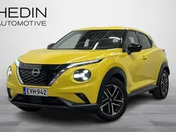 Keltainen Käytetty 2024 Nissan Juke N-Connecta Katumaasturi | 23 890 € (Hyvä tarjous)