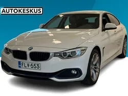 Valkoinen Käytetty 2016 BMW 420 Gran Coupé Sport Line Coupe - kaksiovinen | 18 790 € (Supertarjous)