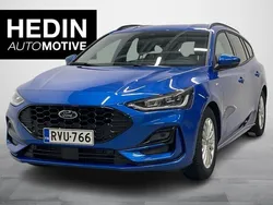 Sininen Käytetty 2024 Ford Focus ST-Line Farmari | 34 390 € (Kallis)