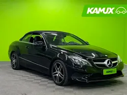 Musta Käytetty 2015 Mercedes E350 Avoauto | 24 990 € (Supertarjous)