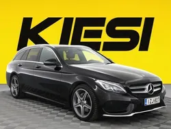 Musta Käytetty 2017 Mercedes C220 AMG Farmari | 21 770 € (Perustarjous)