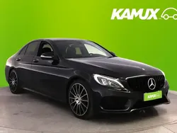Musta Käytetty 2014 Mercedes C180 Business Sedan | 18 770 € (Hieman kallis)