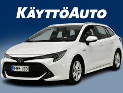 Valkoinen Käytetty 2021 Toyota Corolla Active Farmari | 21 900 € (Perustarjous)