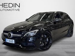 Musta Käytetty 2016 Mercedes C63 AMG AMG Farmari | 53 900 €