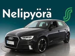 Musta Käytetty 2018 Audi A3 Sportback Business Viistoperä | 14 900 € (Hyvä tarjous)