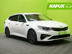 Valkoinen Käytetty 2019 Kia Optima GT-Line Farmari | 20 780 €