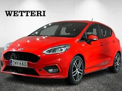 Punainen Käytetty 2019 Ford Fiesta ST-Line Viistoperä | 9 800 € (Perustarjous)