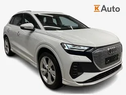 Valkoinen Uusi 2025 Audi Q4 e-tron Advanced Katumaasturi | 73 840 €