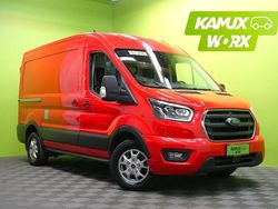 Röd Begagnad 2021 Ford Transit Limited Van | 26 690 € (Superpris)