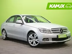 Hopea / harmaa Käytetty 2007 Mercedes C220 Avantgarde Sedan | 5 690 € (Kallis)