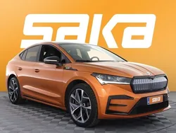 Valkoinen Käytetty 2022 Skoda Enyaq iV RS Katumaasturi | 44 590 € (Perustarjous)
