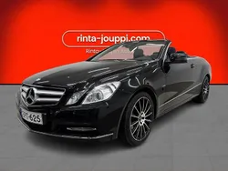 Musta Käytetty 2012 Mercedes E250 Avoauto | 19 800 € (Hyvä tarjous)