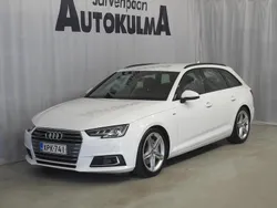 Valkoinen Käytetty 2018 Audi A4 S-Line Farmari | 18 980 € (Hyvä tarjous)