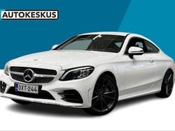Valkoinen Käytetty 2019 Mercedes C200 AMG Coupe - kaksiovinen | 31 800 € (Kallis)