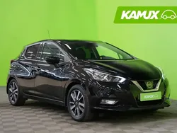 Musta Käytetty 2017 Nissan Micra N-Connecta Viistoperä | 11 290 € (Perustarjous)