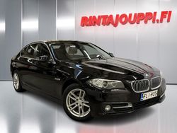 Musta Käytetty 2014 BMW 520 Exclusive Sedan | 13 170 € (Hyvä tarjous)
