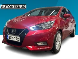 Punainen Käytetty 2019 Nissan Micra Acenta Viistoperä | 12 390 € (Hyvä tarjous)