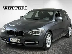 Harmaa Käytetty 2015 BMW 118 Viistoperä | 12 900 € (Supertarjous)