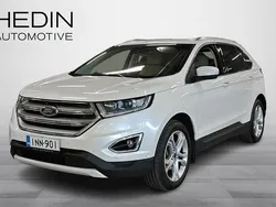 Valkoinen Käytetty 2017 Ford Edge Titanium Katumaasturi | 22 490 € (Perustarjous)